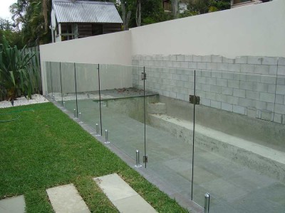 Glass Pool Fencing Frameless Design 12 Mini Post