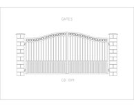 GD 009 Aluminiun Gate Design